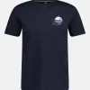 T-shirt met print op de borst *Follow the sun*