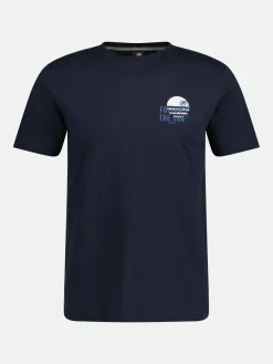 T-shirt met print op de borst *Follow the sun*