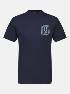 T-shirt met print op de voor- en achterkant