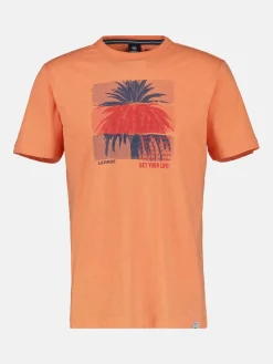 T-shirt met ronde hals en fotoprint