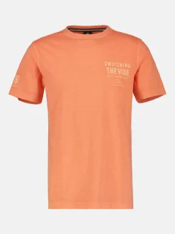 T-shirt voor heren met borstprint