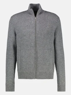 Vest van scheerwol met kasjmiergehalte
