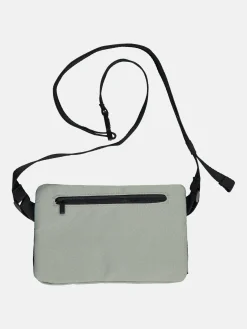 Zachte, flexibele crossbodytas met mesh