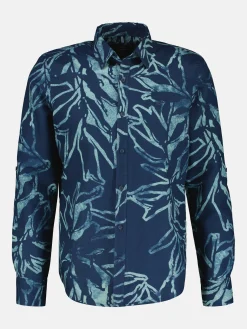 Zomers, licht shirt met lange mouwen en bloemenprint