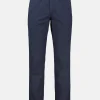Zomerse chino met linnenaandeel, RELAX FIT