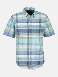 Zomershirt met grote ruit